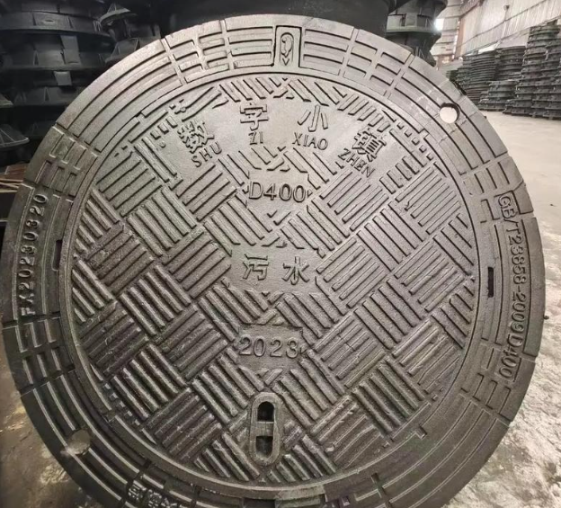 上林球墨铸铁防沉降井盖展示