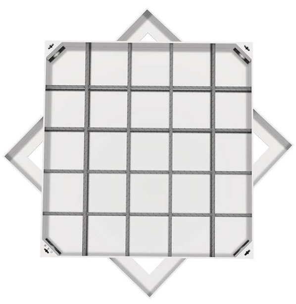 上林不锈钢方井展示